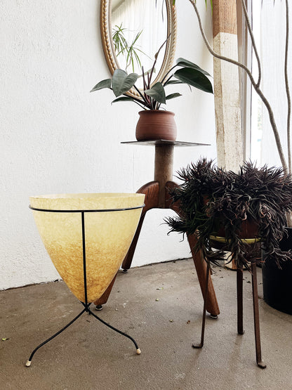 Mid Century Fiberglass Bullet Planter