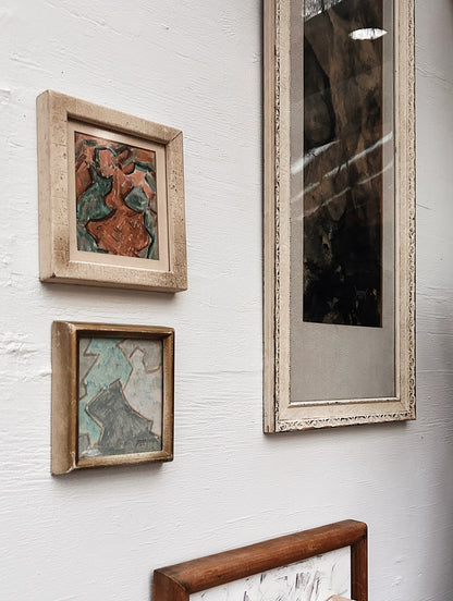 Original Mid Century Woody Tallman Mini Paintings