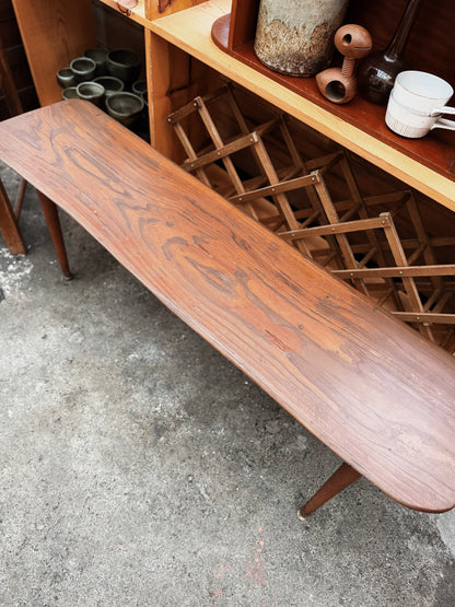 Vintage Live Edge Bench