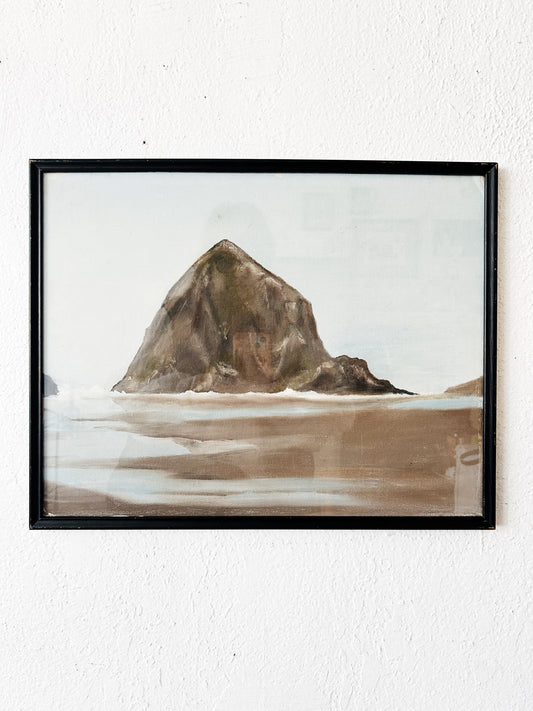 Vintage Framed Seascape