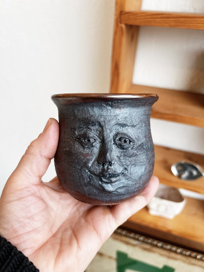 Vintage Bohn Face Mugs