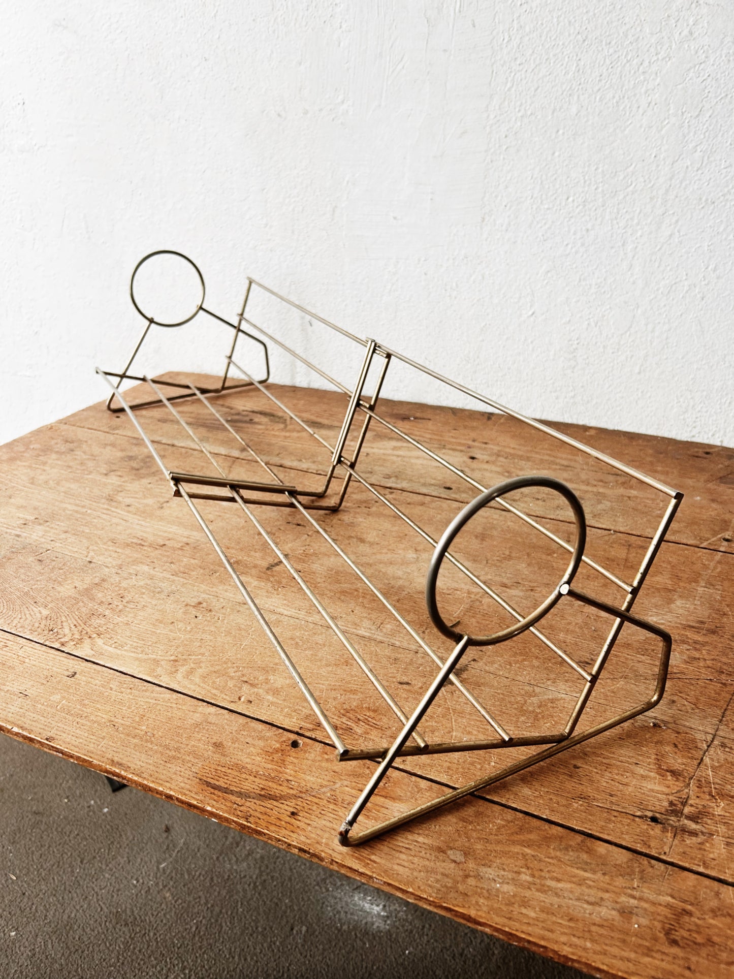 Vintage Expandable Book Rack