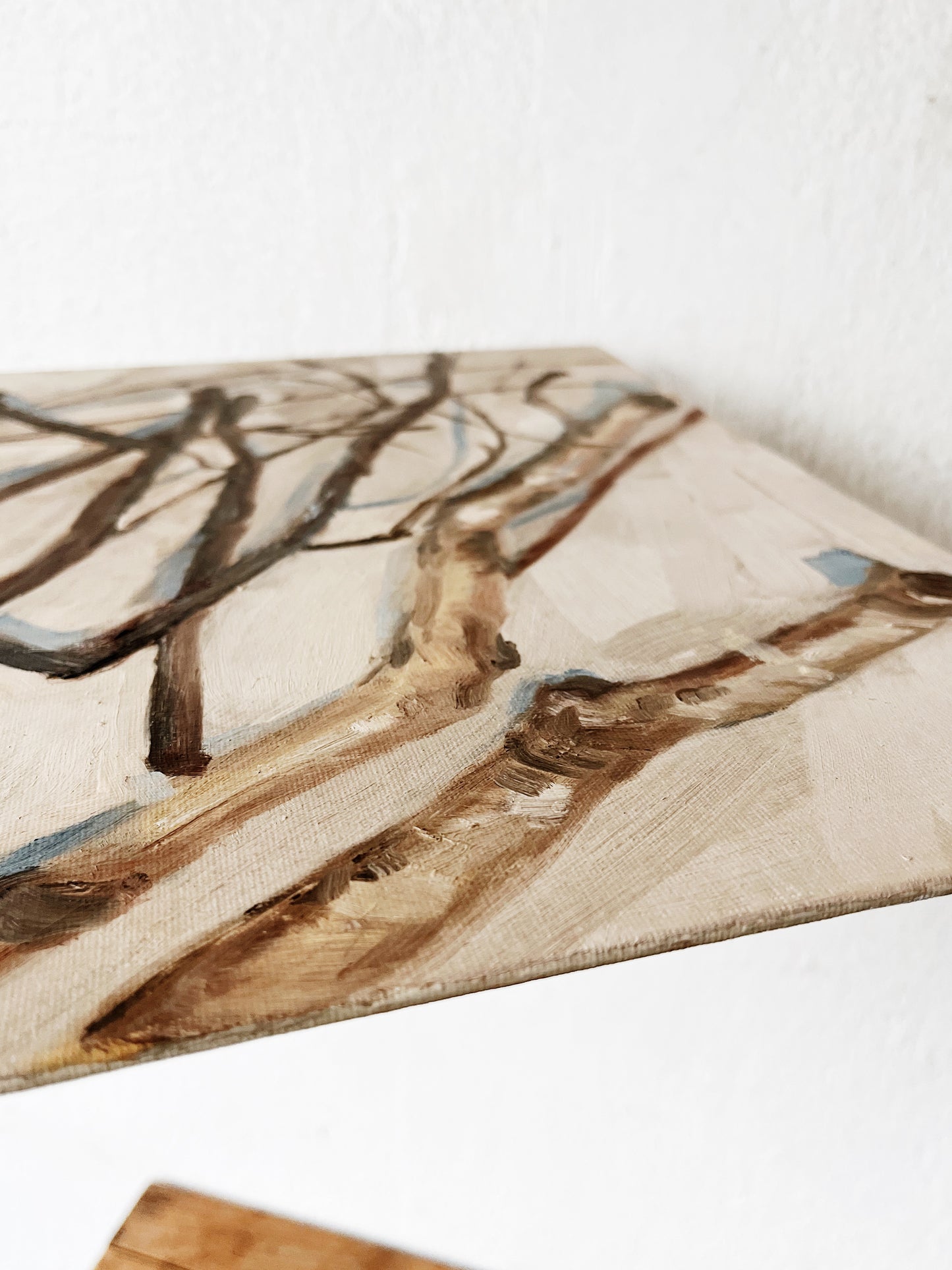Original Abstract Branch Painting