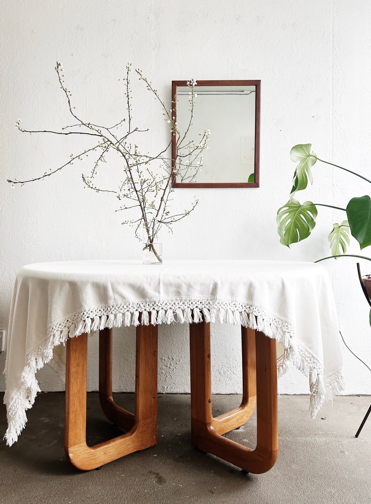 Vintage Cotton Tablecloth