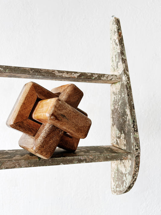 Antique Rustic Wall Shelf