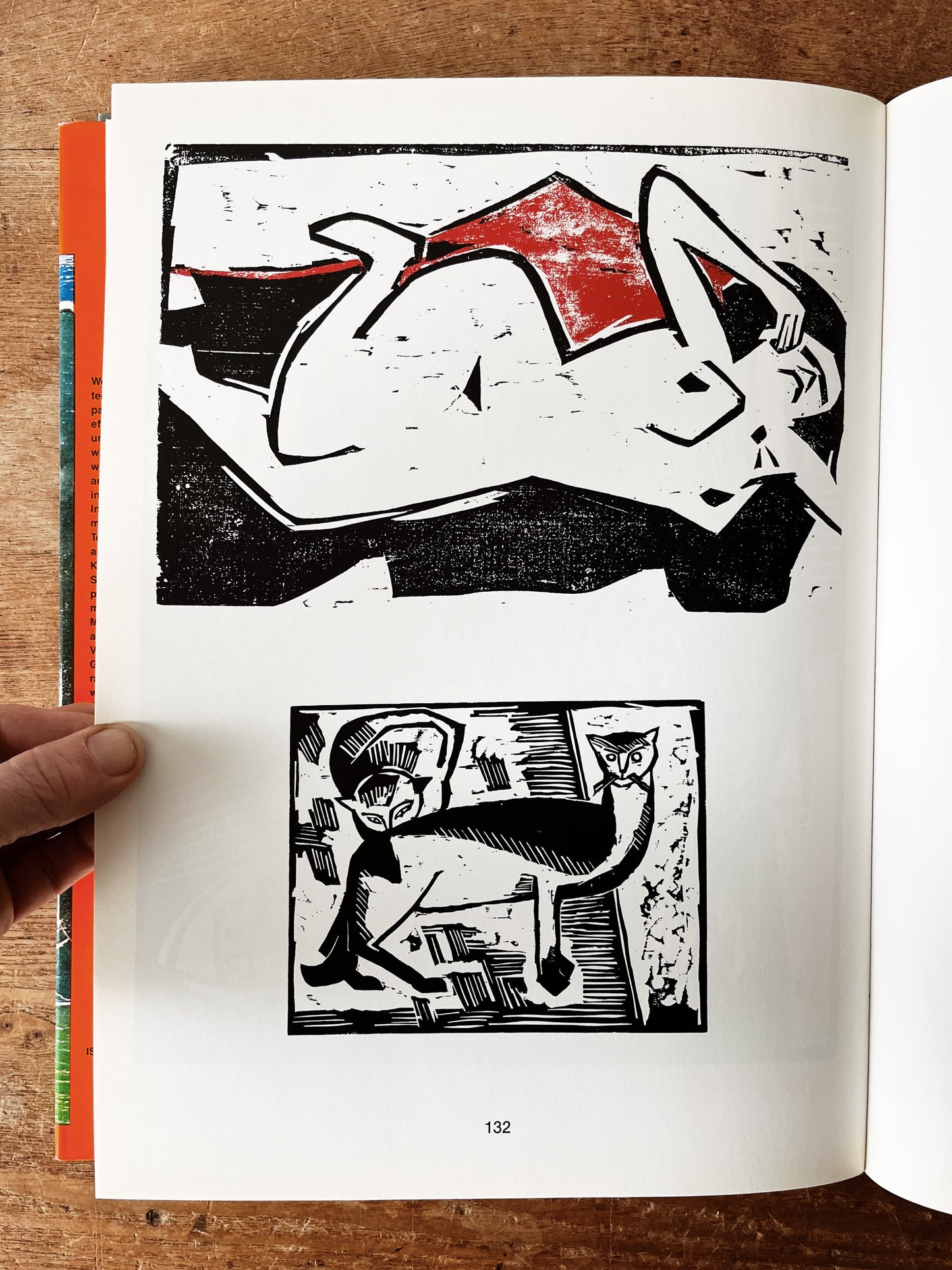 Vintage Woodcuts Art Book