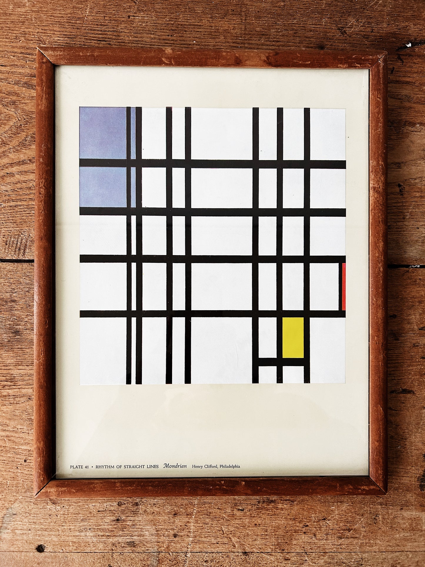 Mid Century Original Modern Art Print