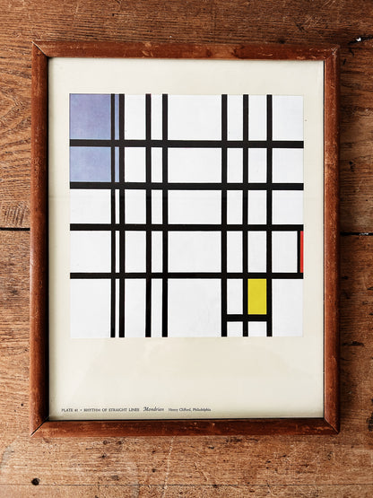 Mid Century Original Modern Art Print