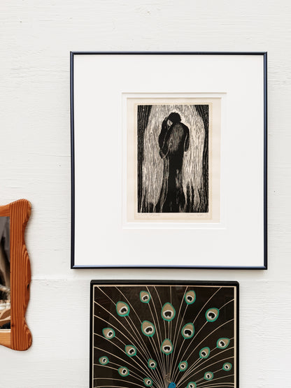Original Gianni Vasari Woodcut Print