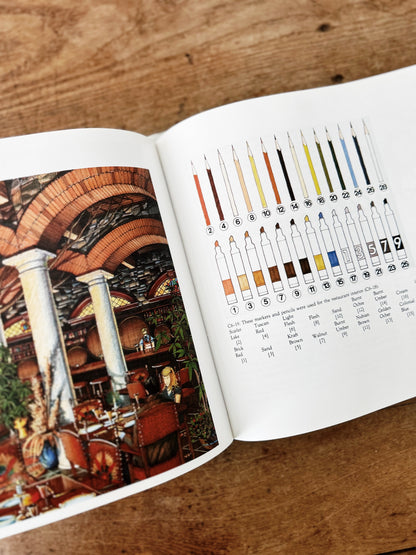 Vintage Drawing Book