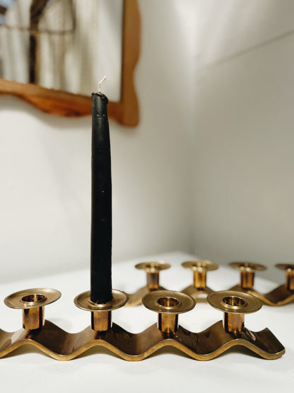 Vintage Brass Candleabra Japan