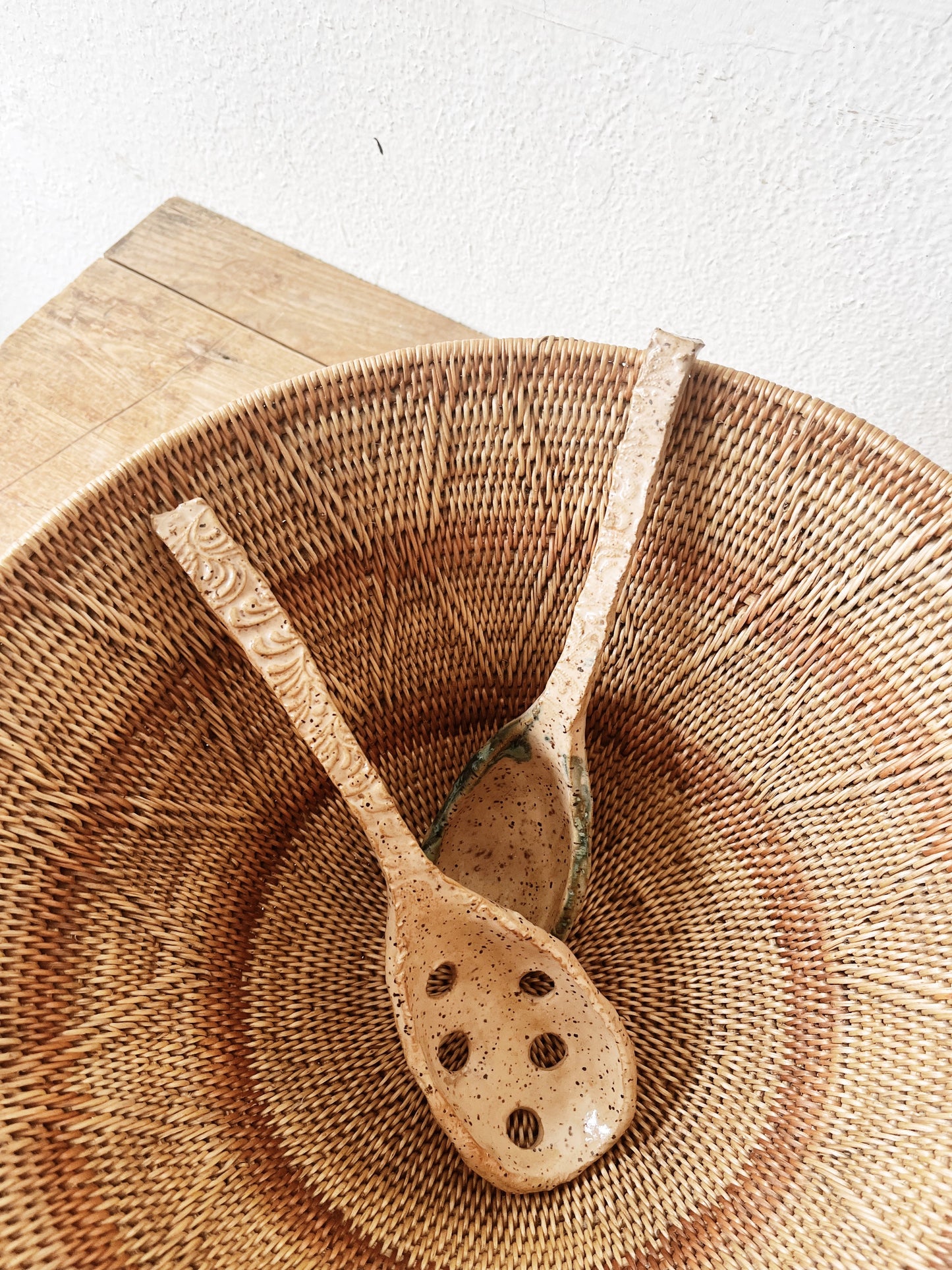 Woven Deep Basket Bowl