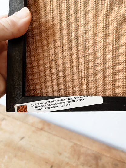 Vintage Bjørn Larsen Danish Litho