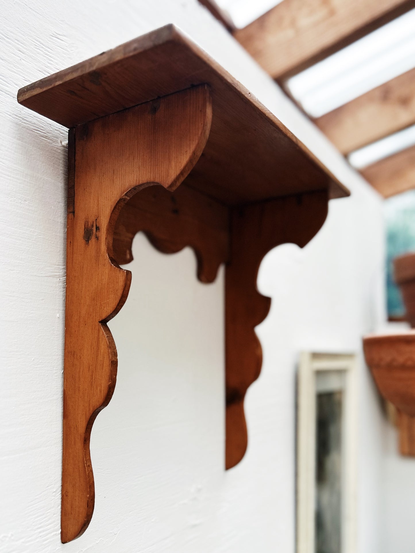 Antique Primtive Wood Shelf