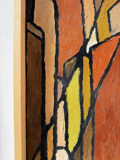 Mid Century Abstract Painting