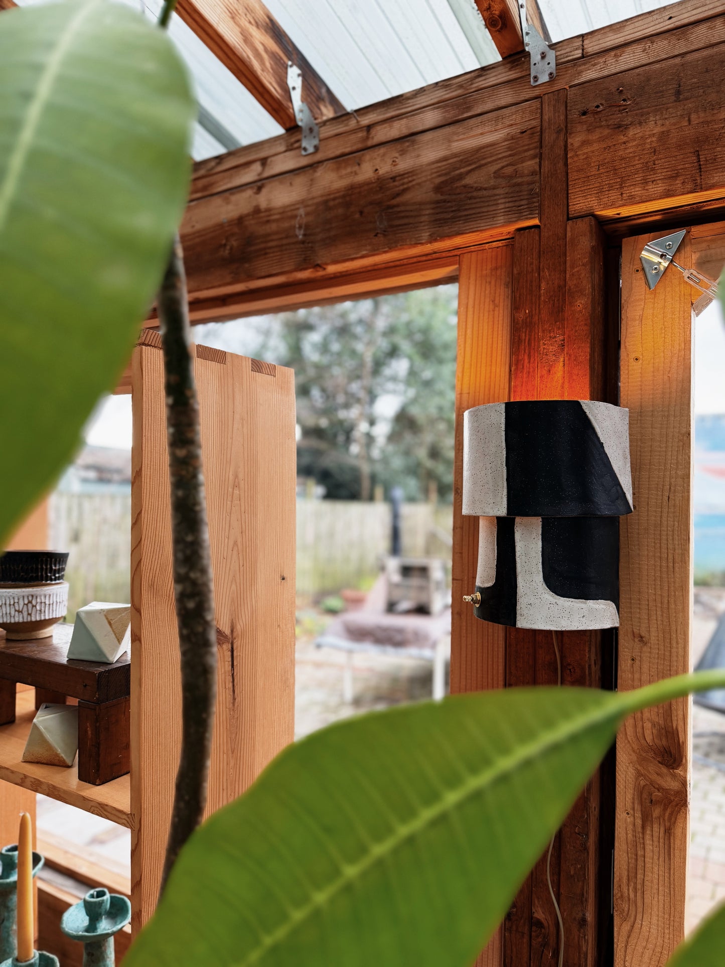 Rebecca Boraz Ceramic Wall Sconce