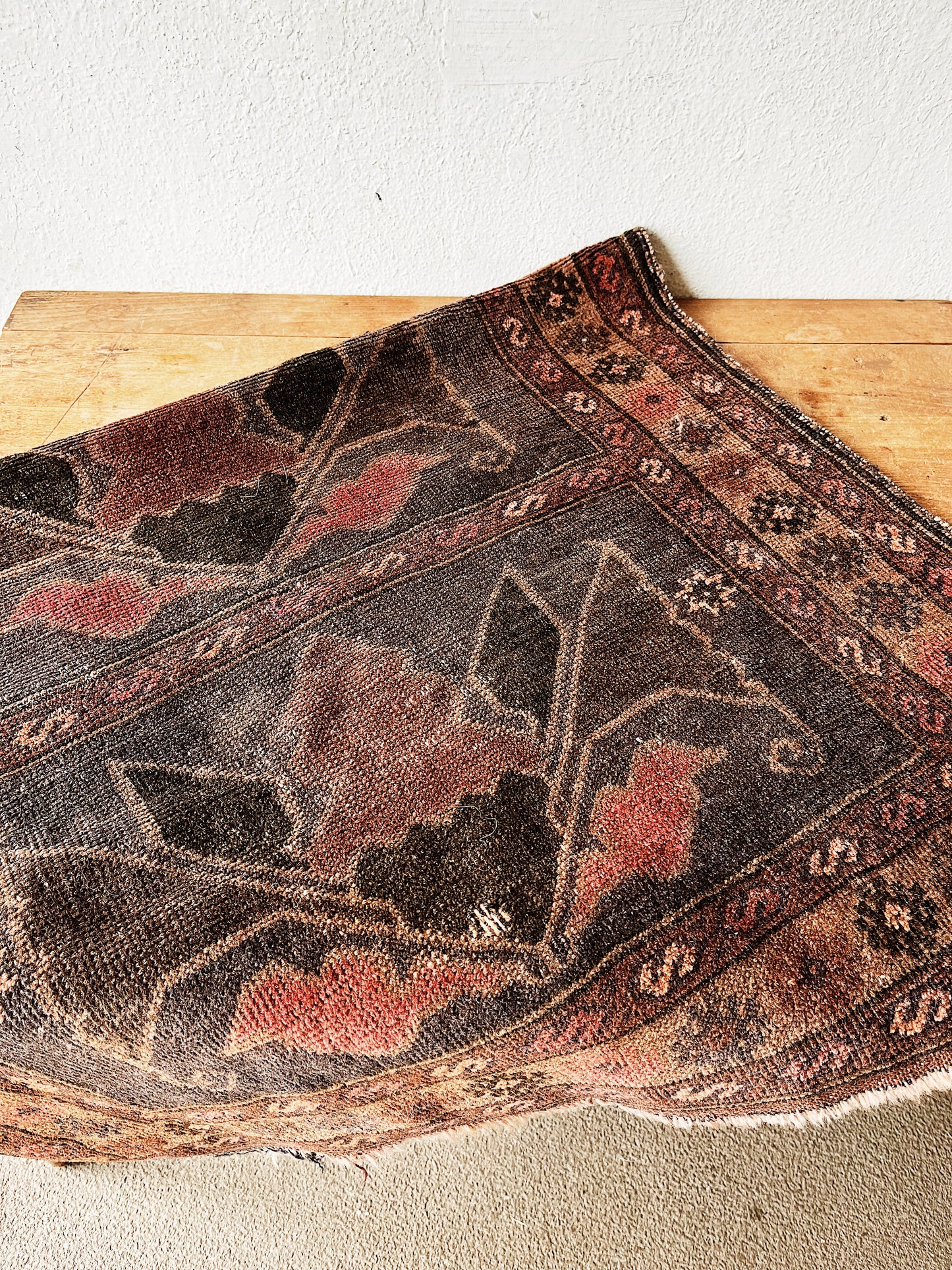 Vintage Wool Kilim Rug