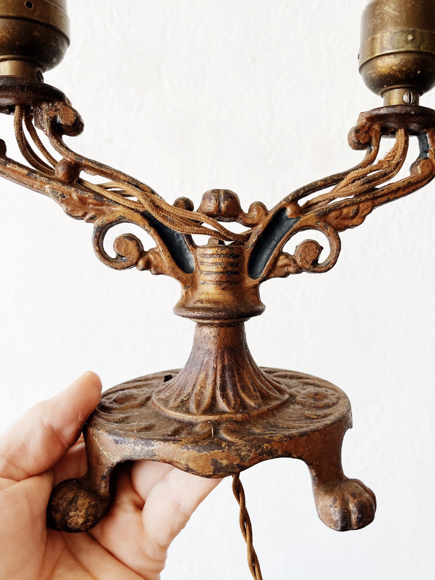 Antique Bronze Lamp