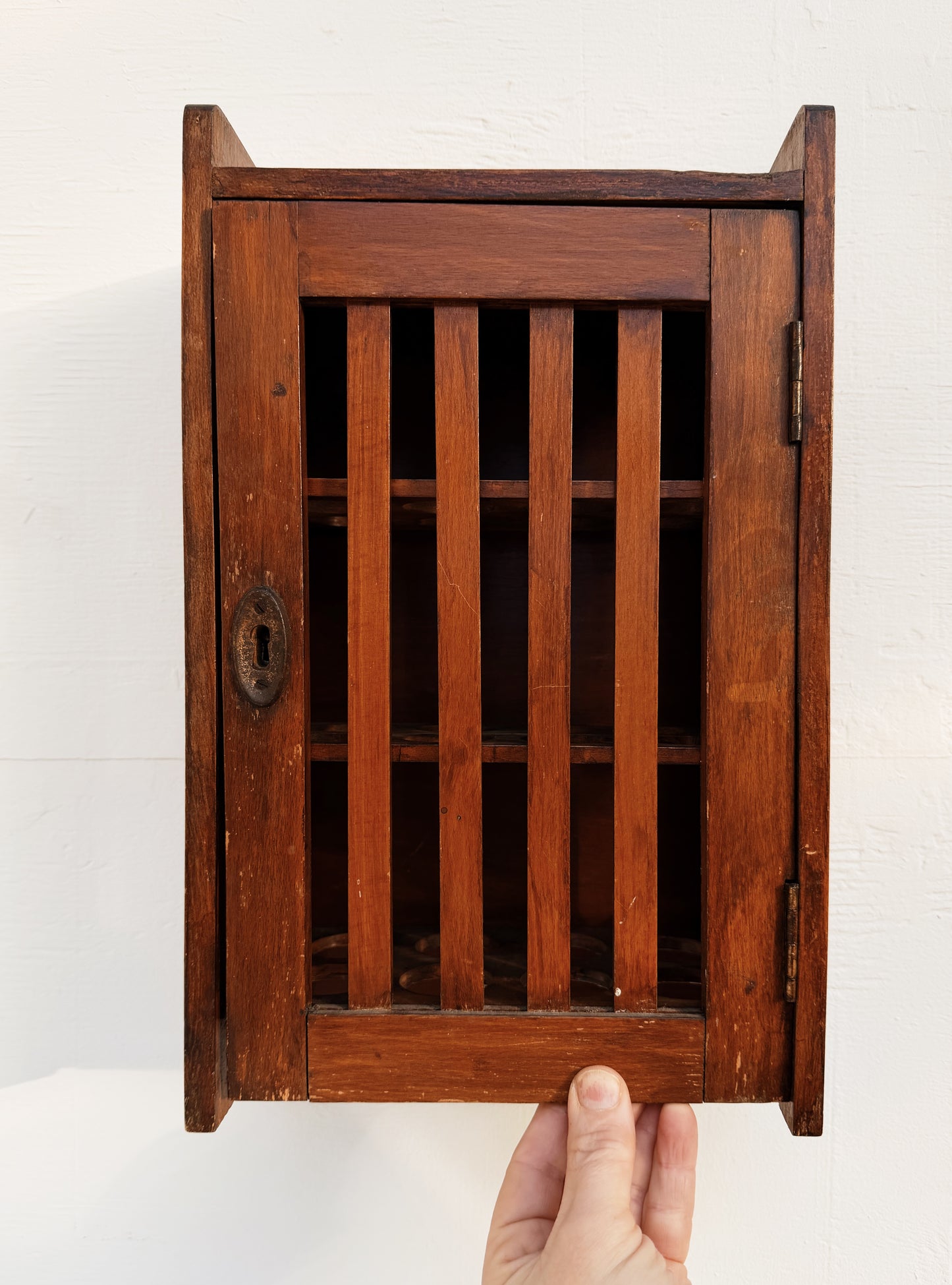 Antique Belgian Egg Cupboard