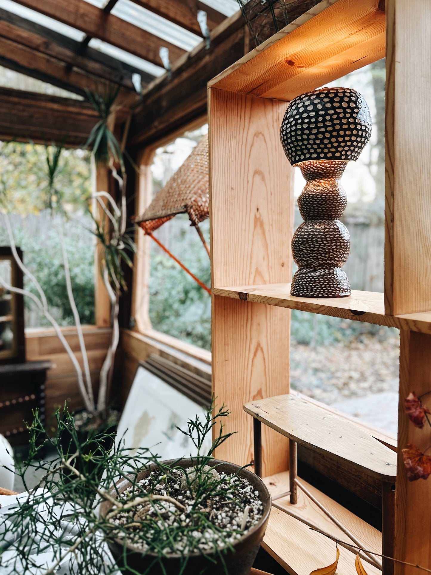 Rebecca Boraz Ceramic Lamp