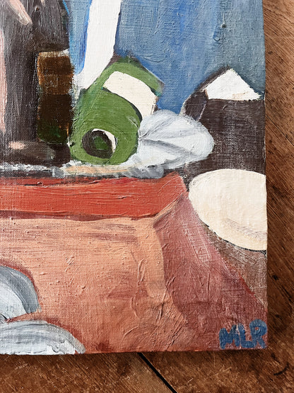 Vintage Still life Oil Painting