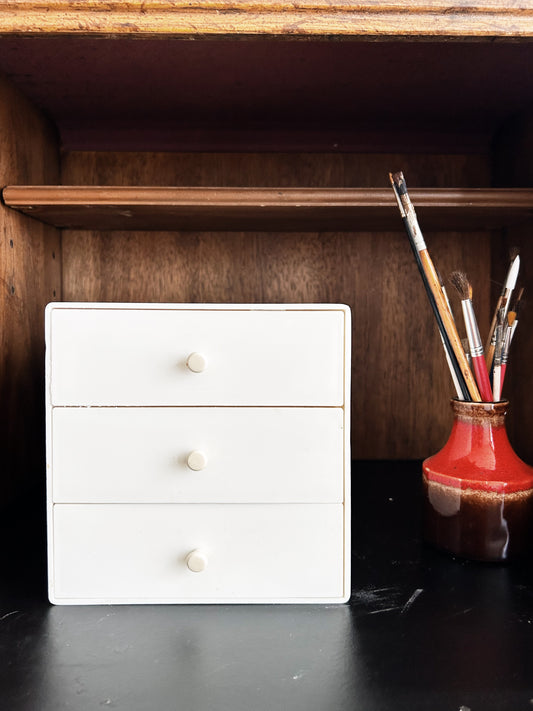 Vintage Organizer Drawers