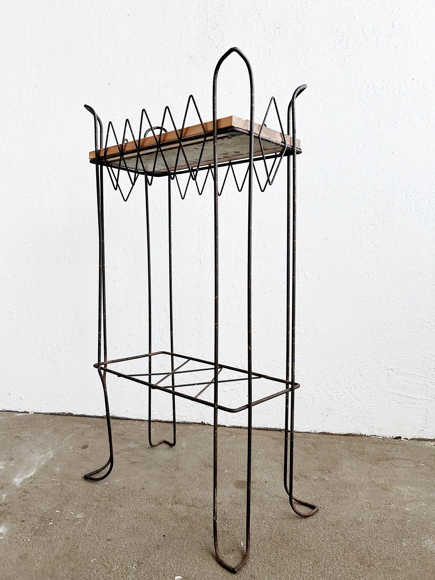 Victorian Era Iron Plant Stand or Bar