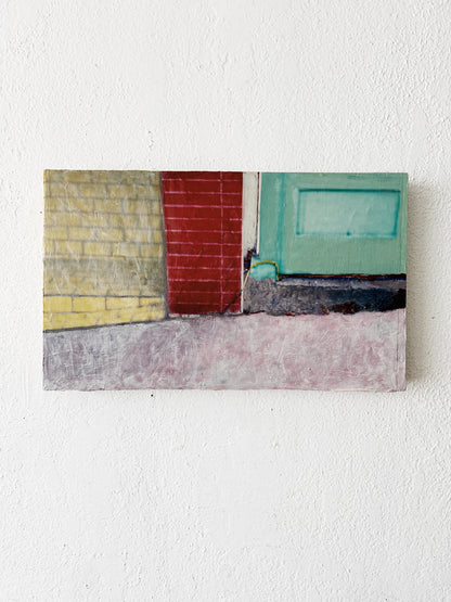 Original Encaustic Painting ‘San Francisco Doorway’
