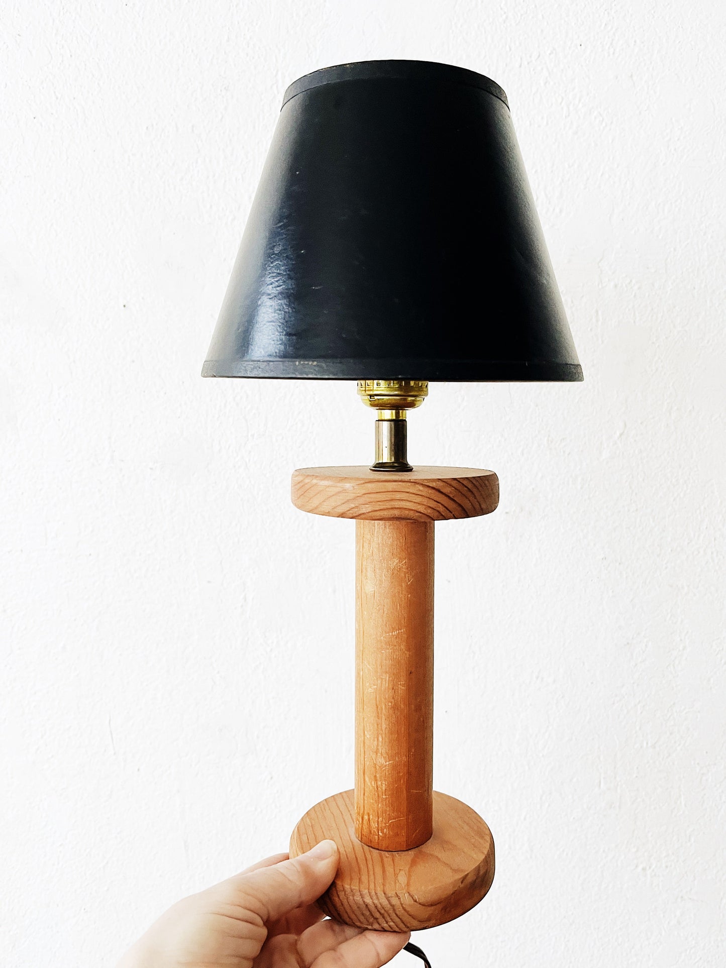 Vintage Spool Lamp