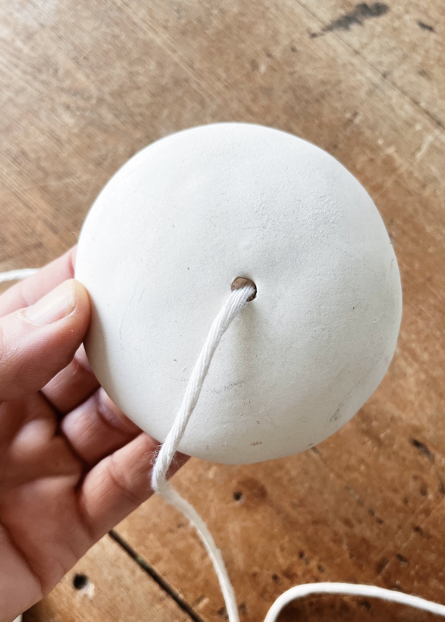 Handmade Ceramic Moon Chimes