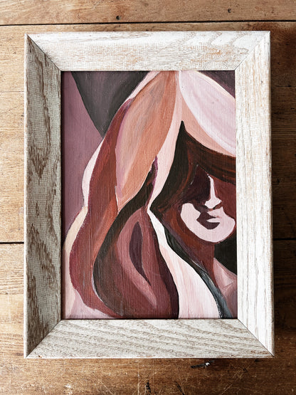 Vintage Original Framed Painting