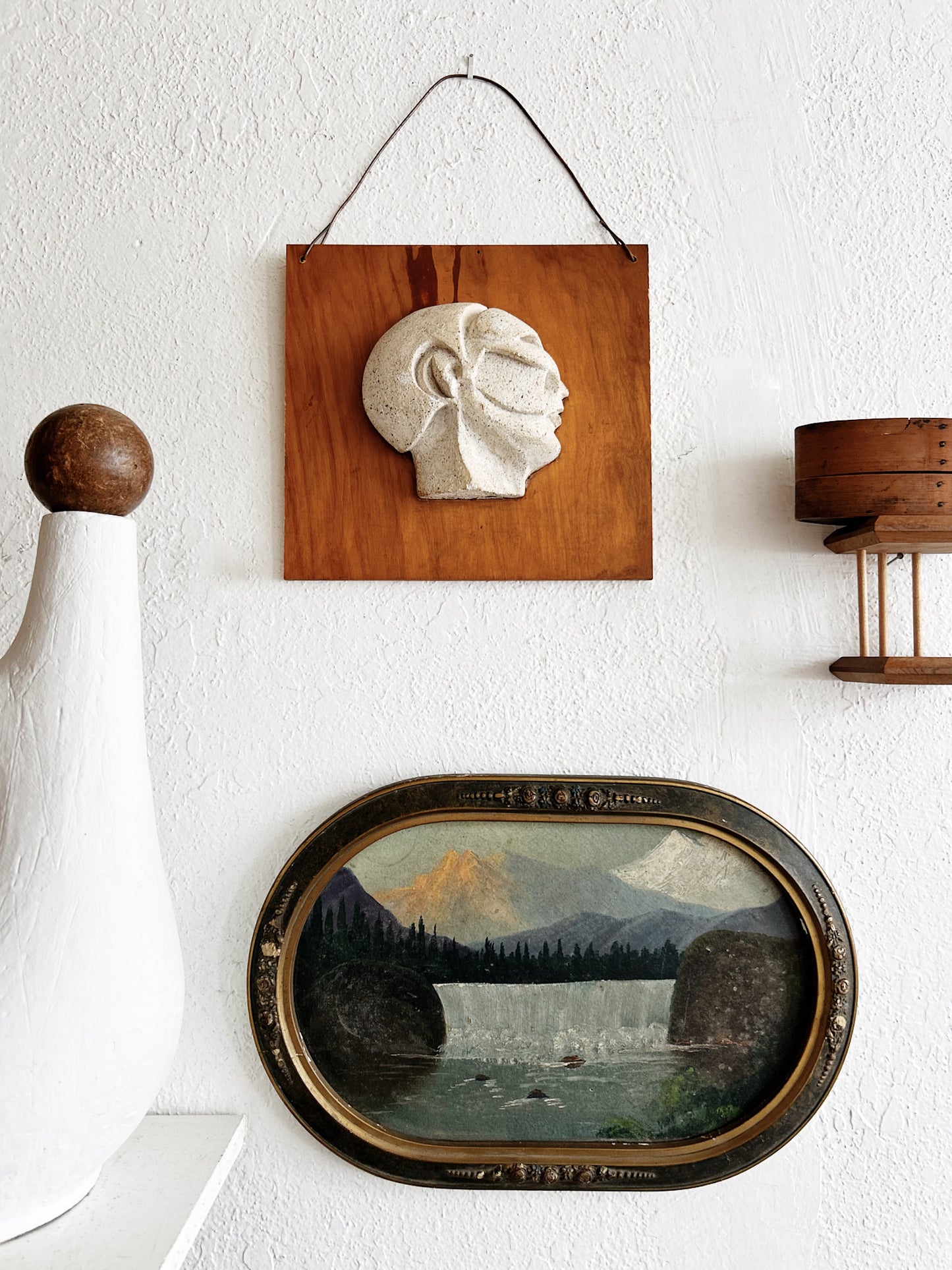 Antique Landscape Painting