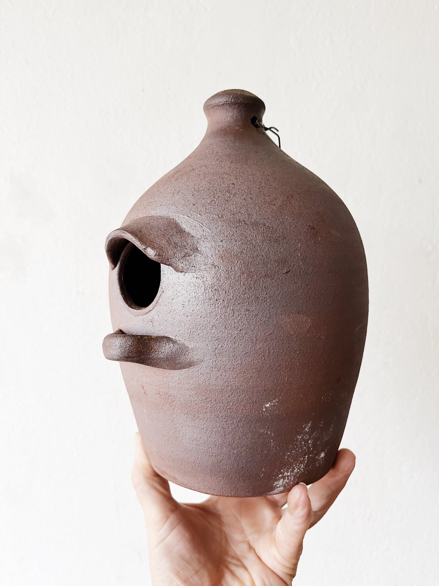 Vintage Ceramic Birdhouse