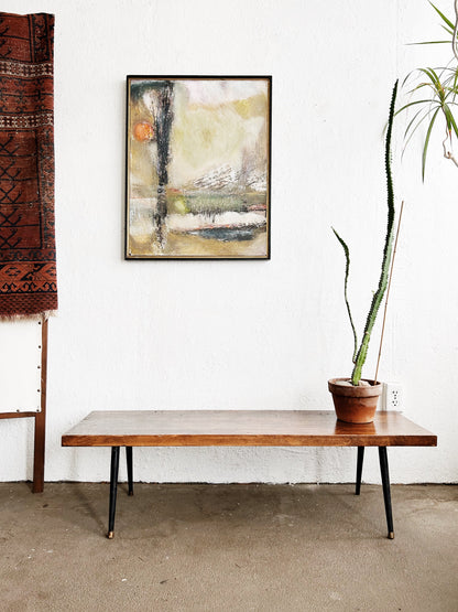 Mid Century Low Bench