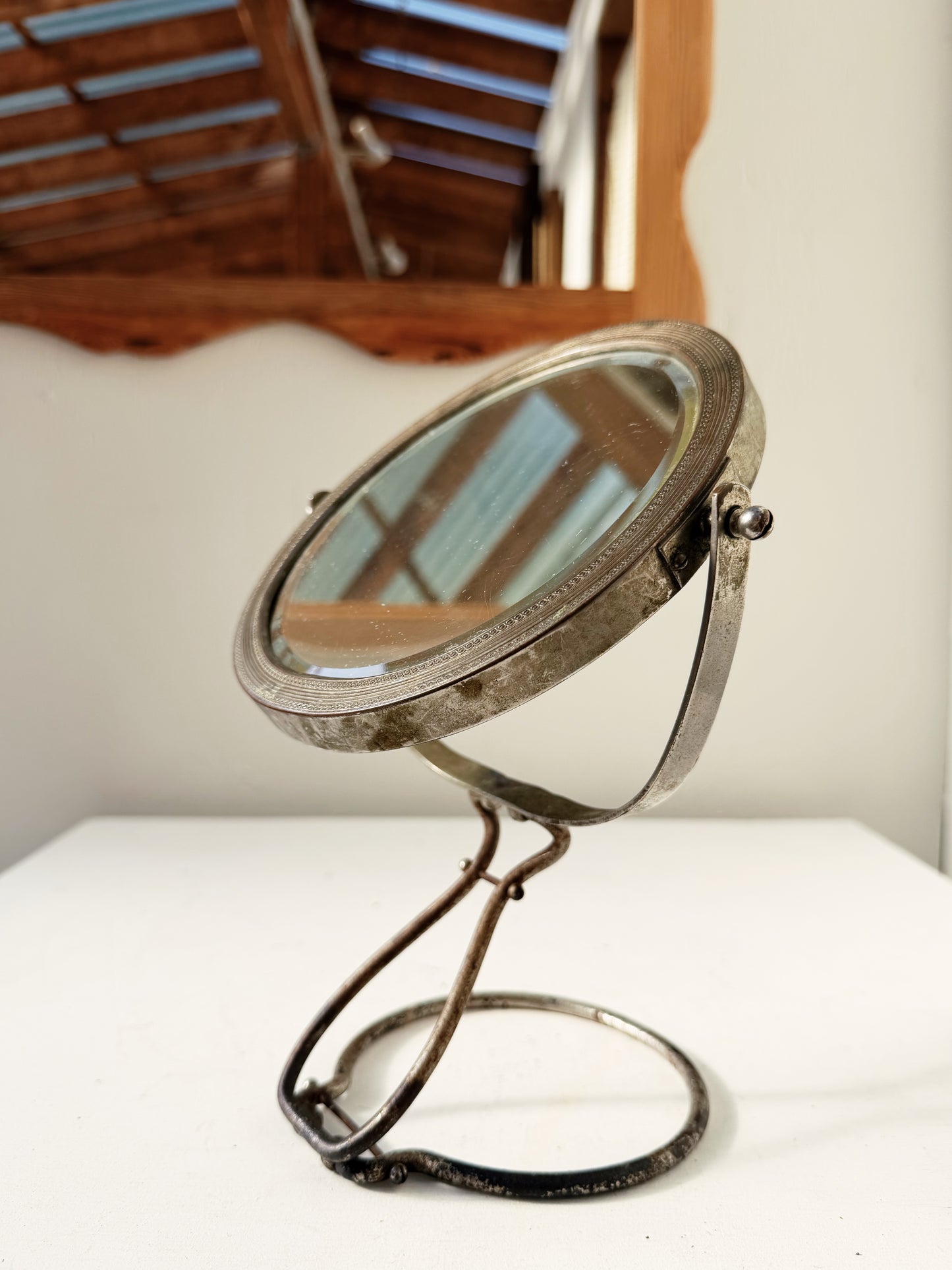 Antique Shaving Mirror