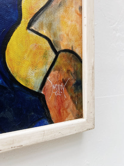 Original Mid Century Woody Tallman Painting