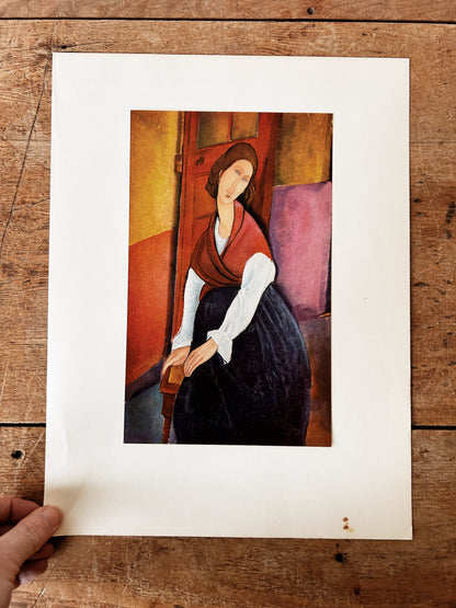 Vintage Abram’s Art Large Modigliani Folio
