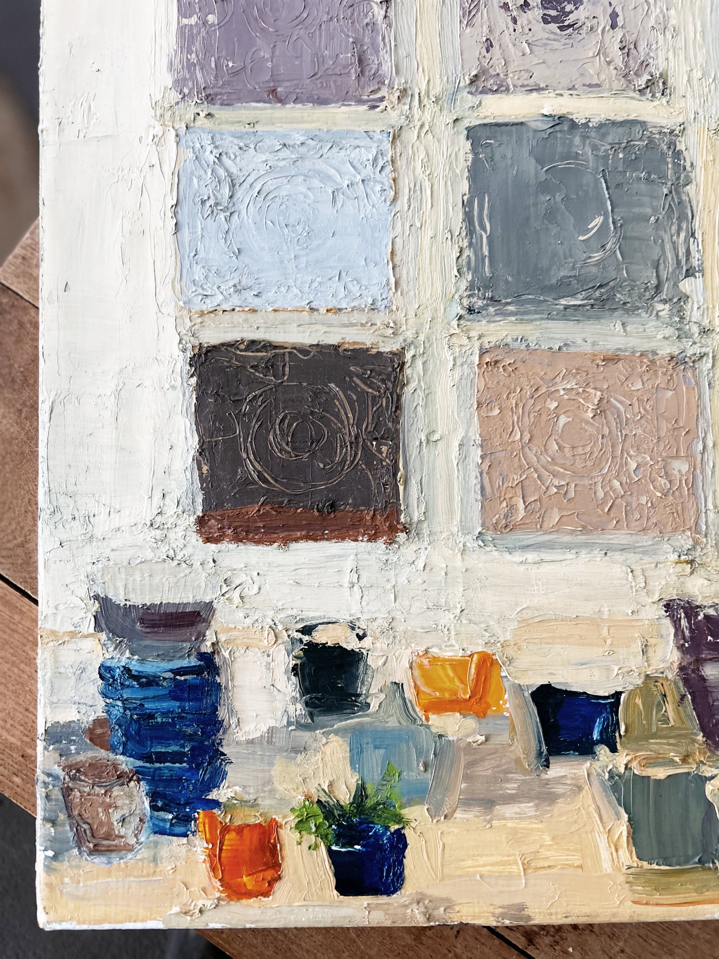 Colorful Abstract Expressionist Painting