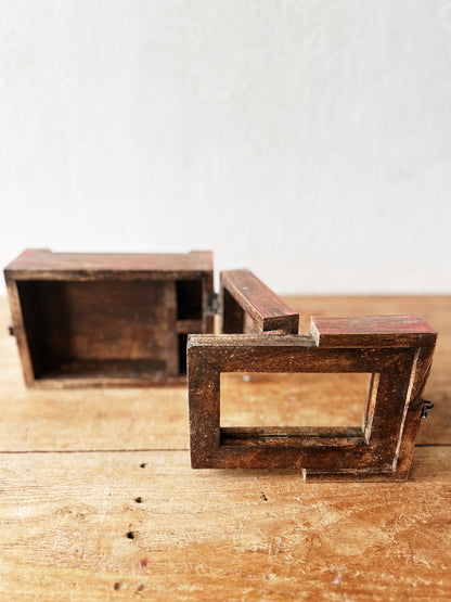 Antique Folk Art Box