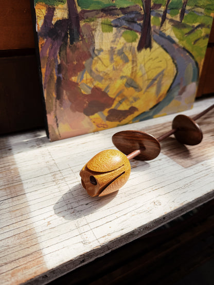 Carved Wood Tulip