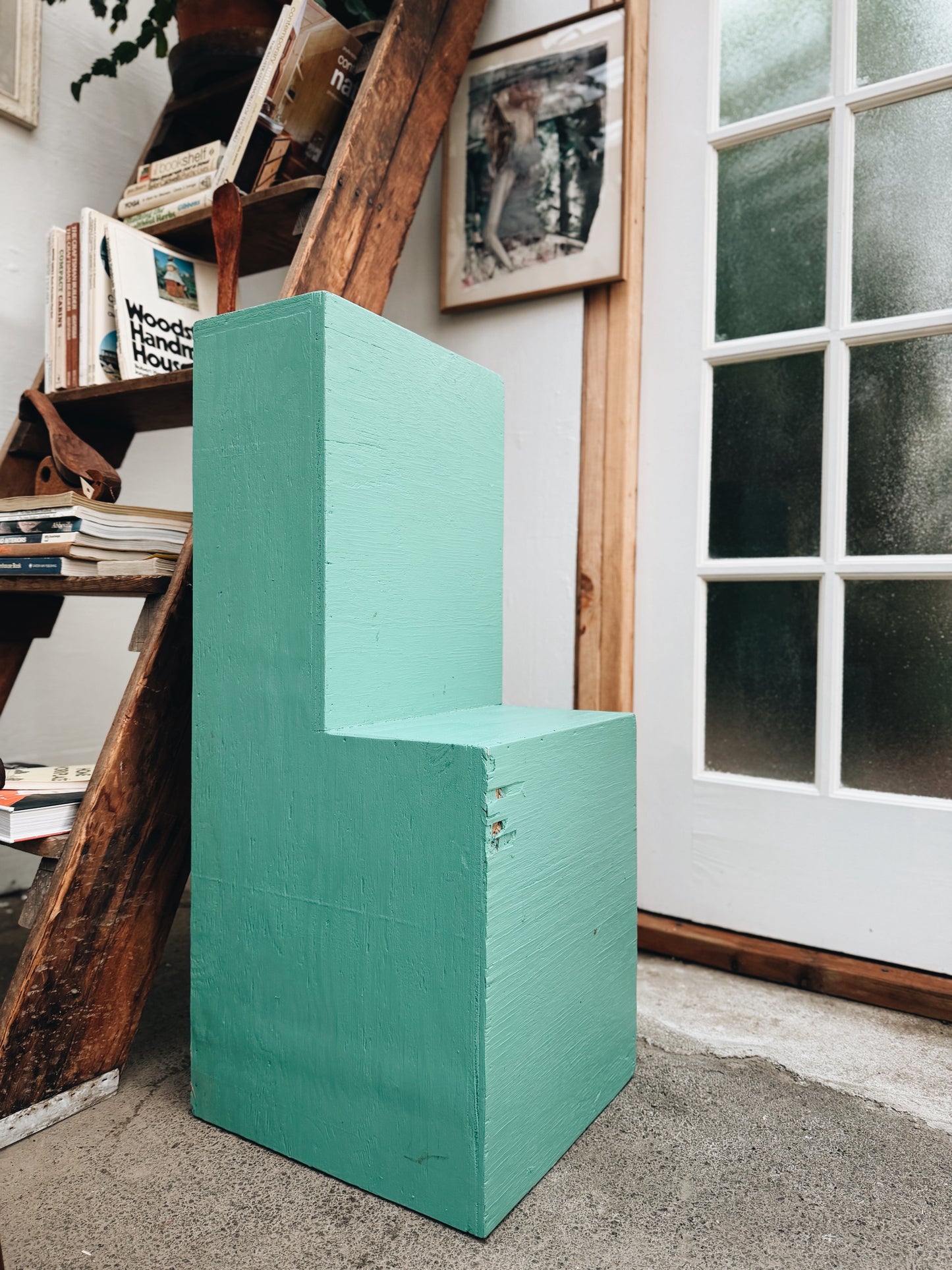 Handmade Tiered Wooden Stand