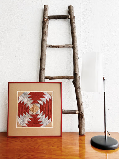 Vintage Framed Quilt Square