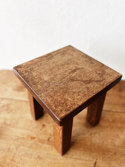 Vintage Oak Stool
