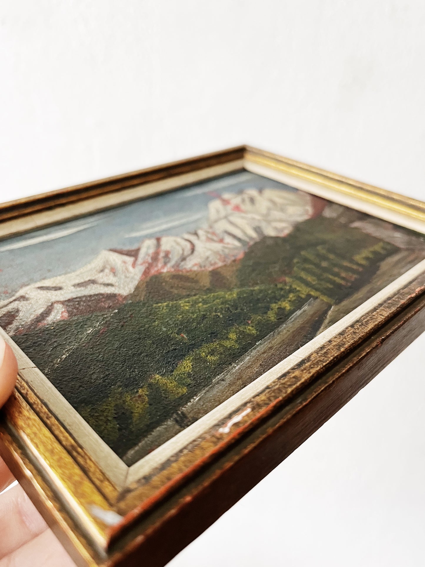 Petite Landscape Painting