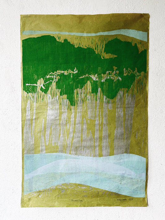 Original Vintage Jennifer Jordan Screenprint