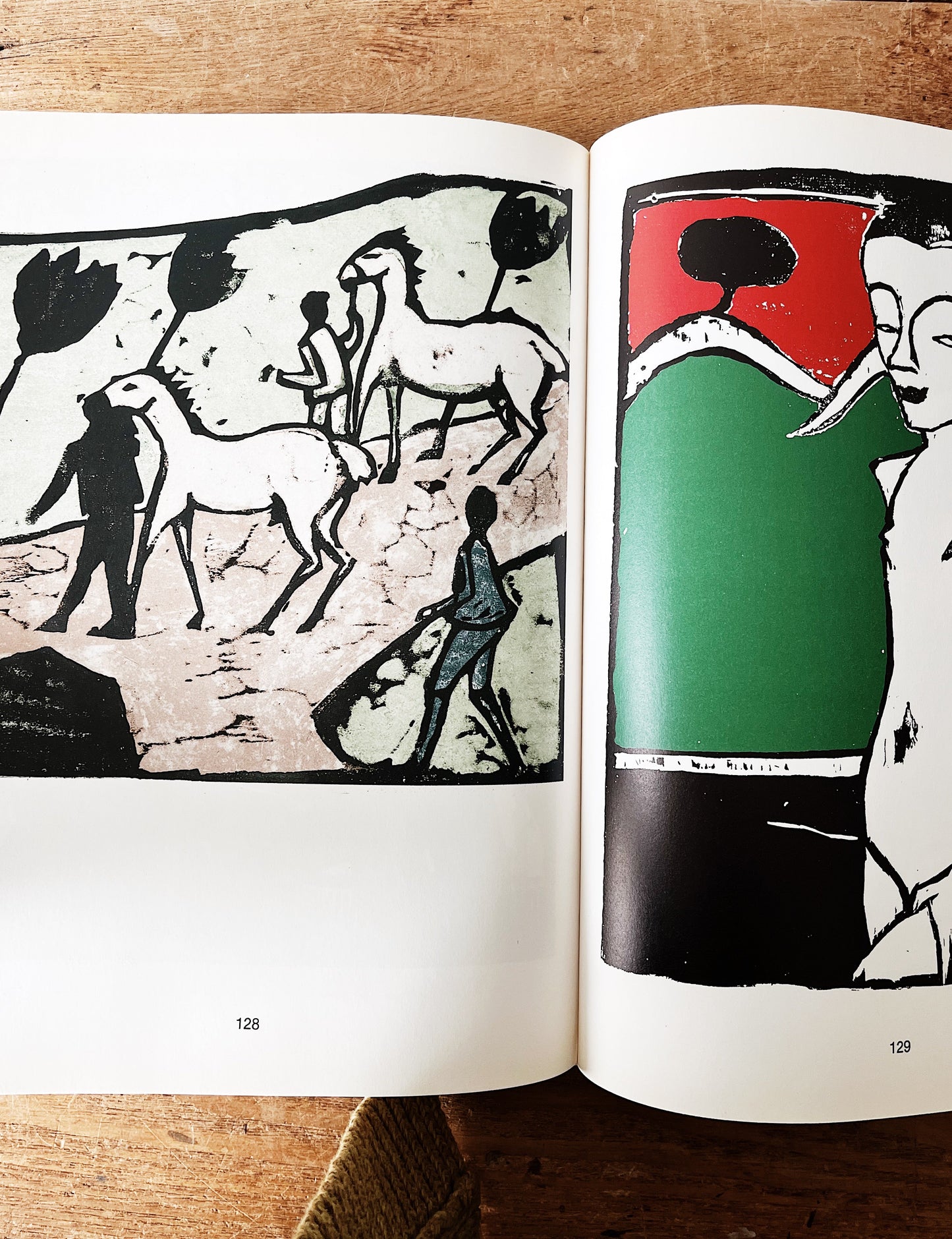 Vintage Woodcuts Art Book