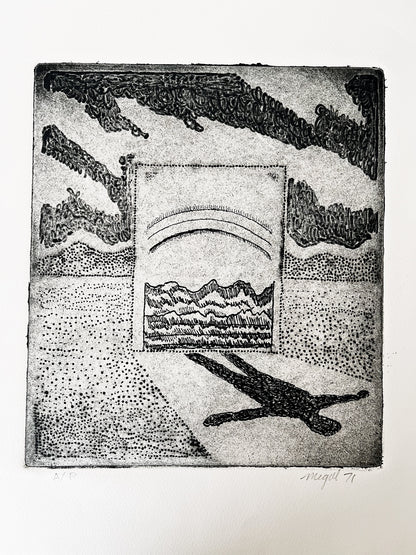 Vintage Magill Etching