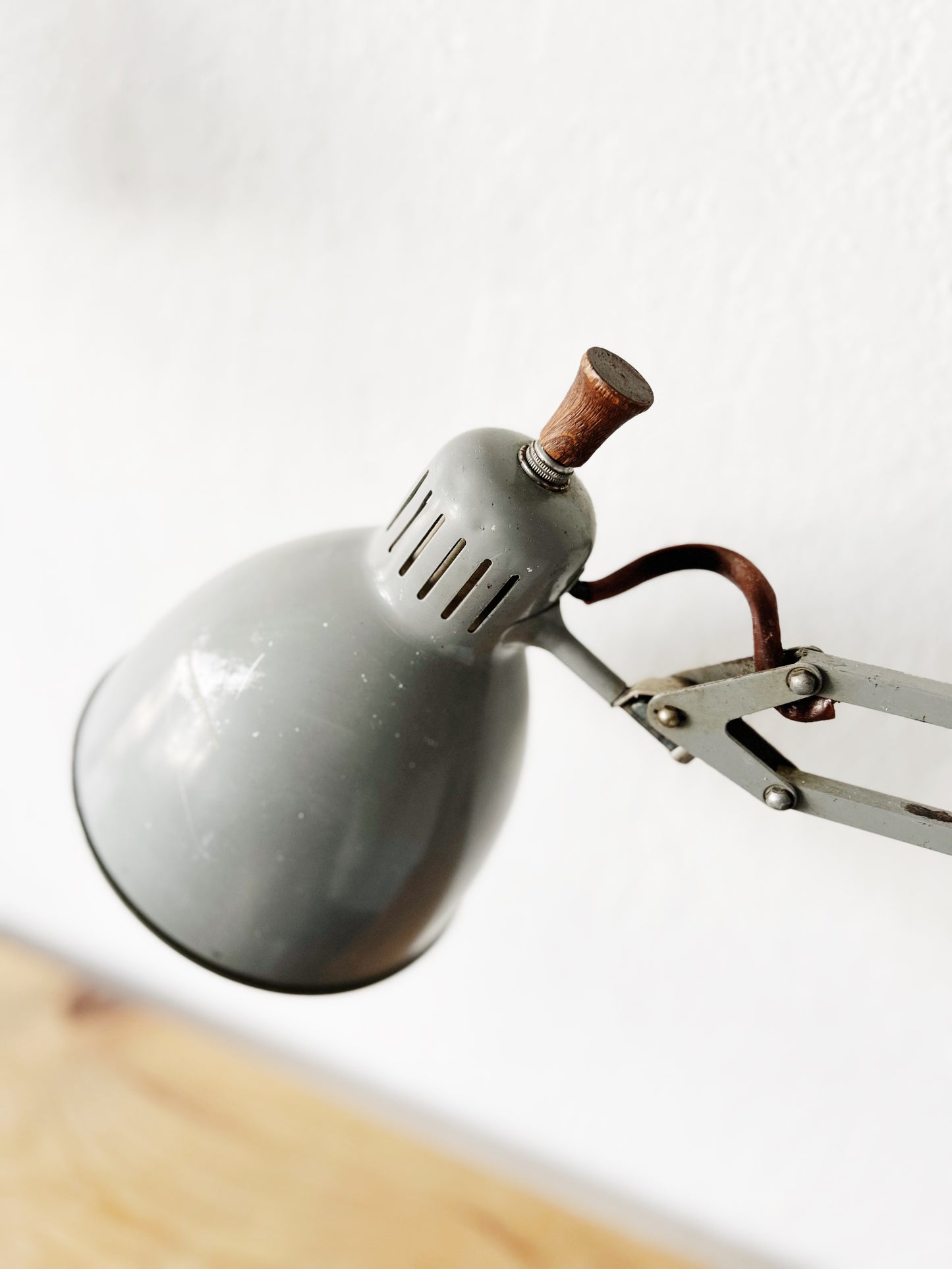 Matching XL Early Luxo Anglepoise Lamps