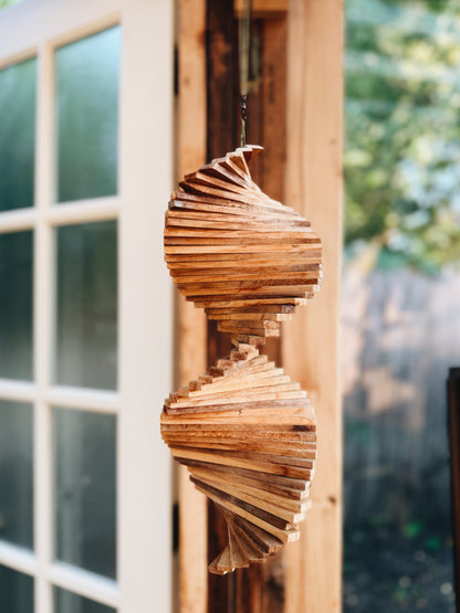 Vintage Spinning Wood Whirligig