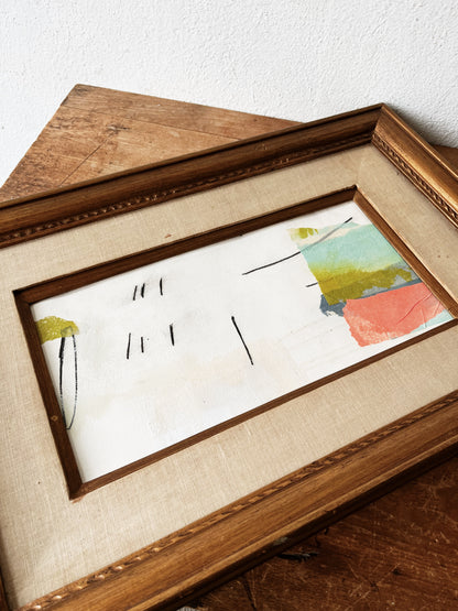 Vintage Mixed Media Artwork